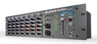 10CH 3RU MIXER WITH BLUETOOTH AUDIO, 4-REAR XLR INPUTS, 2-FRONT XLR INPUTS AND EQ ON EACH CH.